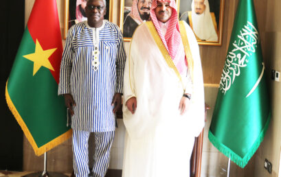 COOPERATION UNIVERSITAIRE: le Président de l’UJKZ  en parle à l’Ambassadeur du Royaume d’Arabie Saoudite au Burkina Faso
