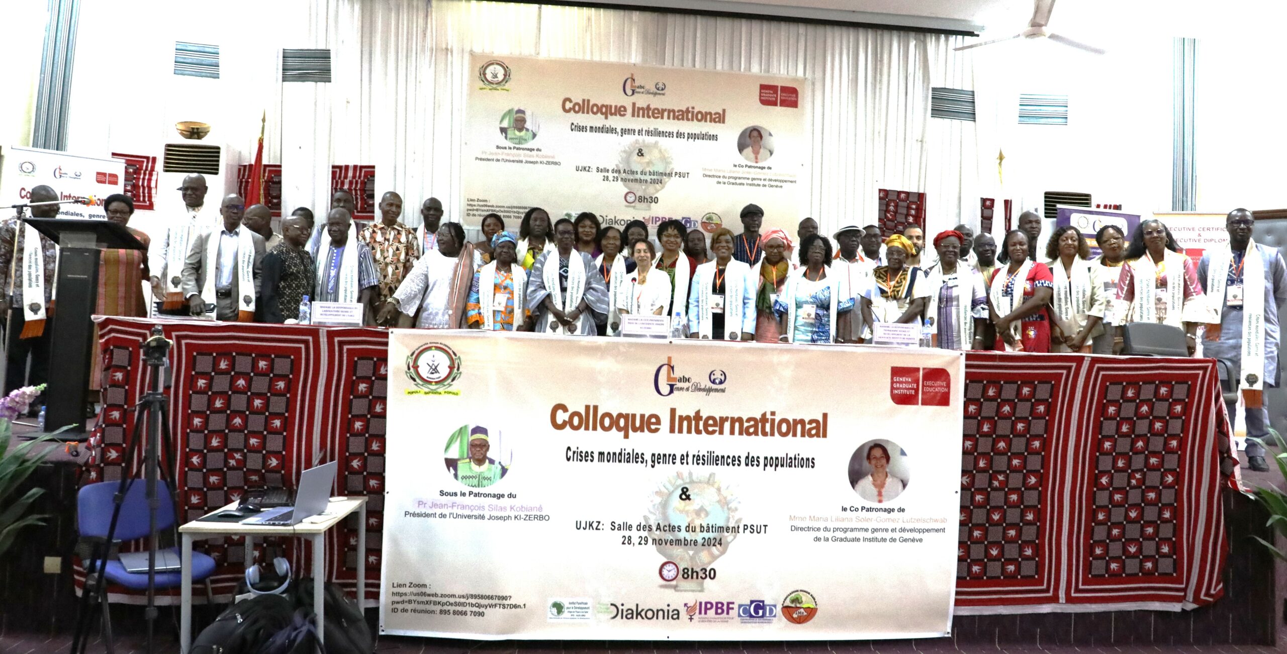 Labo GENRE et Développement de  l’Université Joseph KI-ZERBO : les Crises mondiales, Genre et résiliences des populations au cœur d’un colloque international